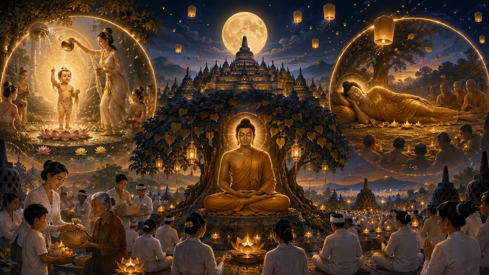 Sampul Mengenal Apa Itu Tri Suci Waisak Dalam Ajaran Buddha