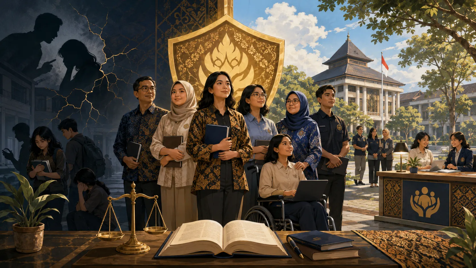 Sampul MENJAGA MARWAH PERGURUAN TINGGI DARI KEJAHATAN SEKSUAL