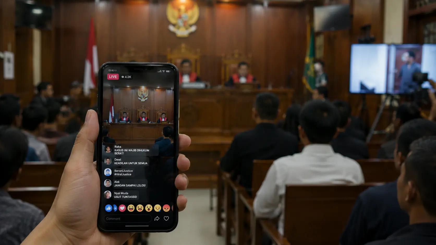 Sampul Ketika Viralitas Menjadi Jalan Pintas Menuju Keadilan