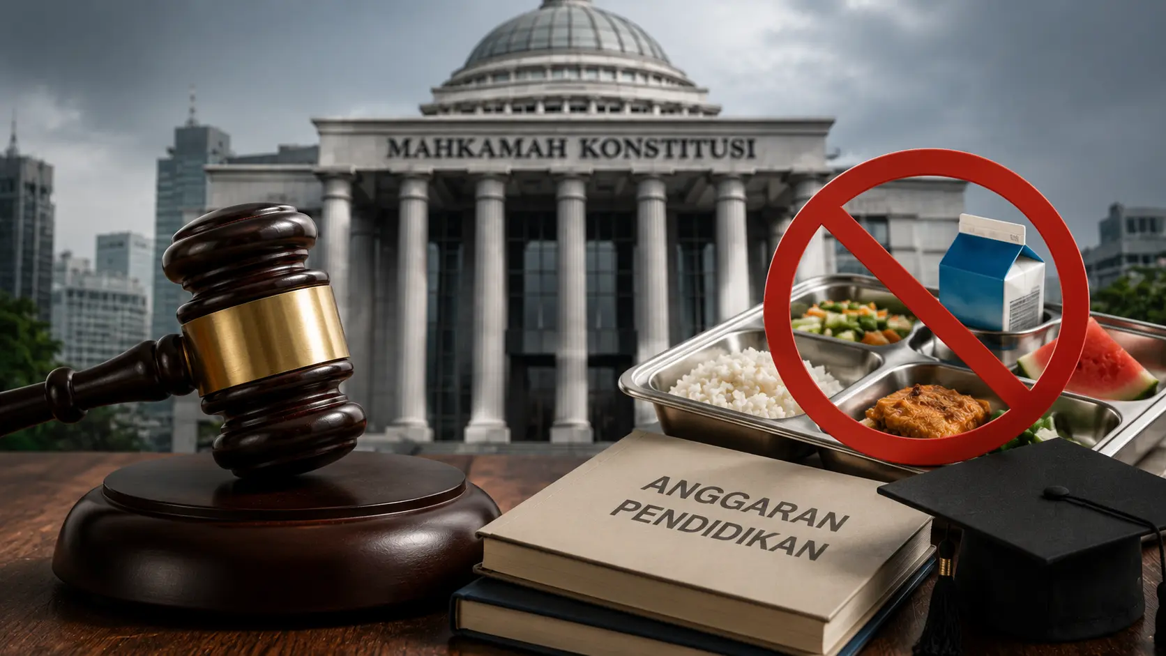Sah! Mahkamah Konstitusi Putuskan Program MBG Tidak Lagi Dapat Menggunakan Anggaran Pendidikan