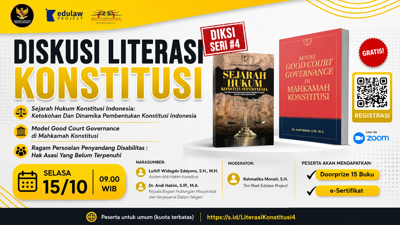 Diskusi Literasi Konstitusi (DIKSI) Seri #4