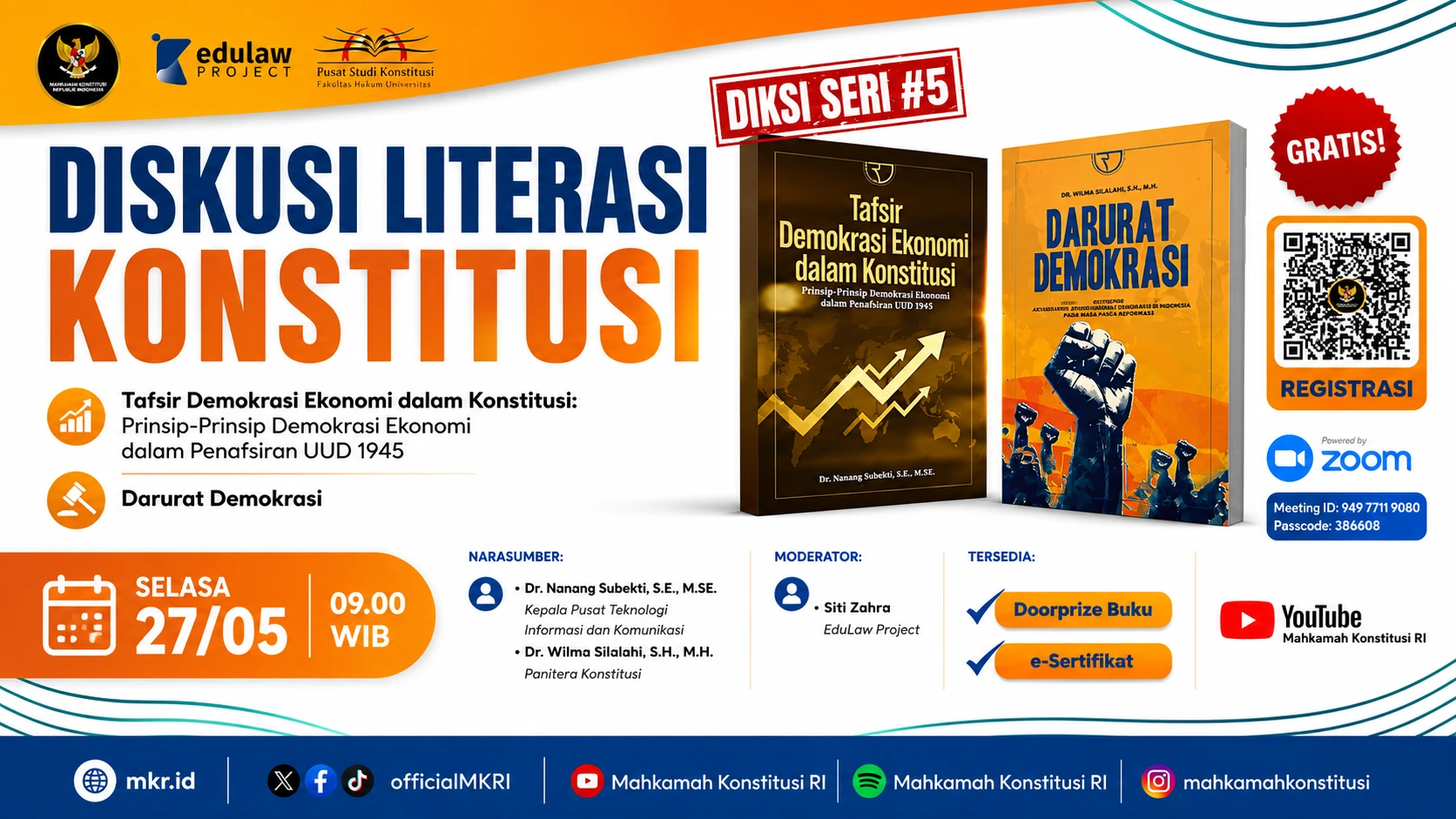 Diskusi Literasi Konstitusi (DIKSI) Seri #5