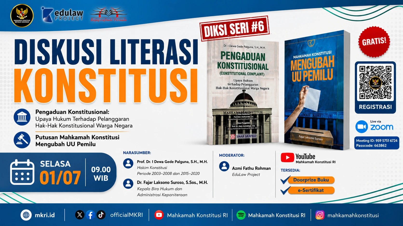Diskusi Literasi Konstitusi (DIKSI) Seri #6