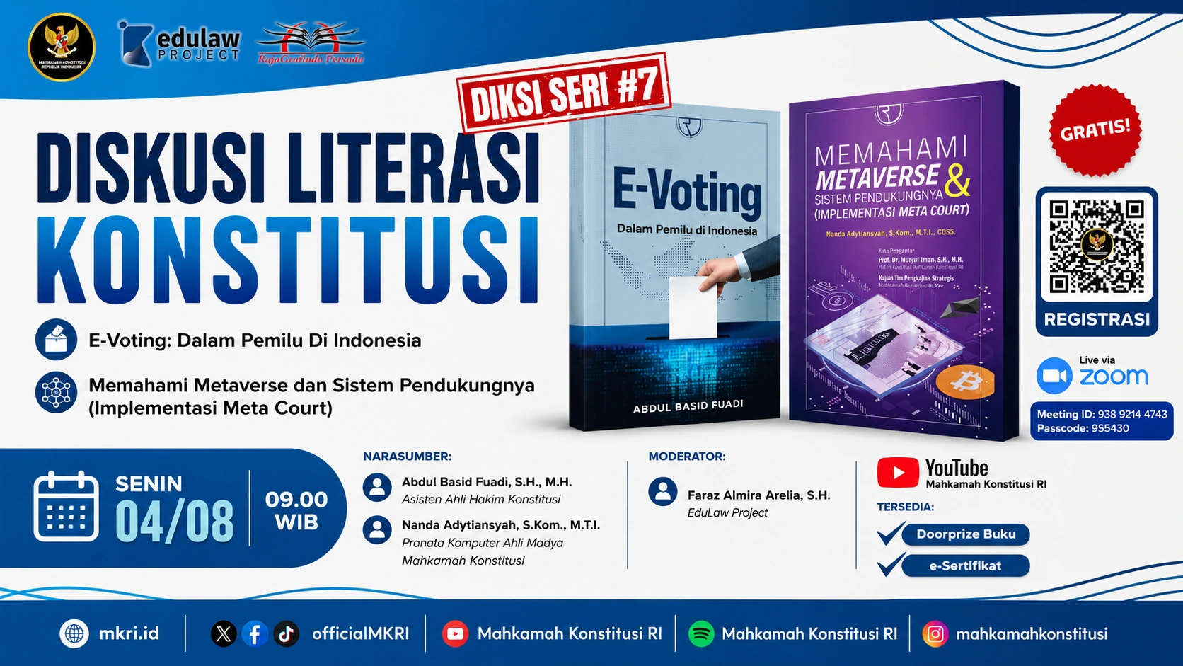 Diskusi Literasi Konstitusi (DIKSI) Seri #7