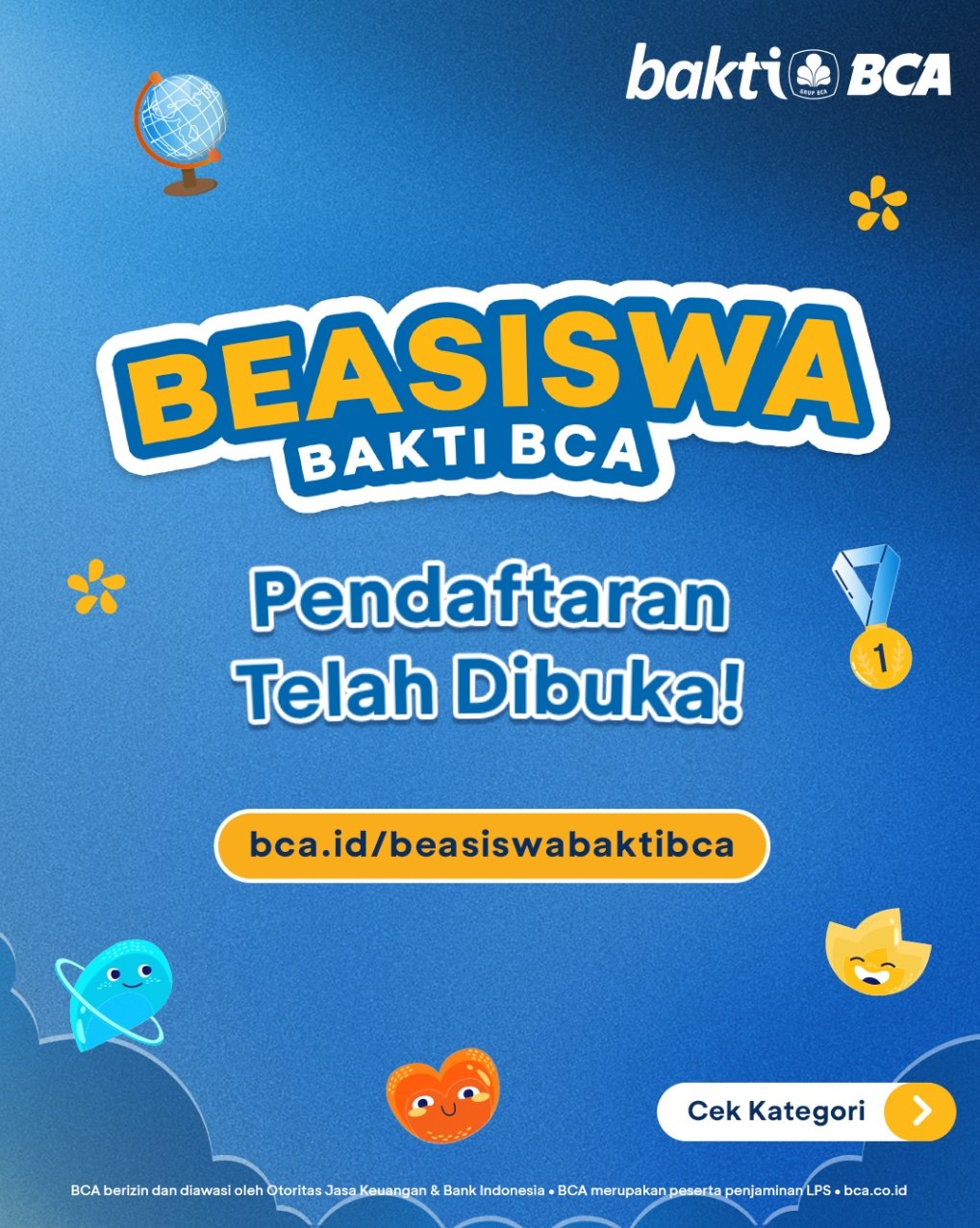 Poster BEASISWA BAKTI BCA 2026