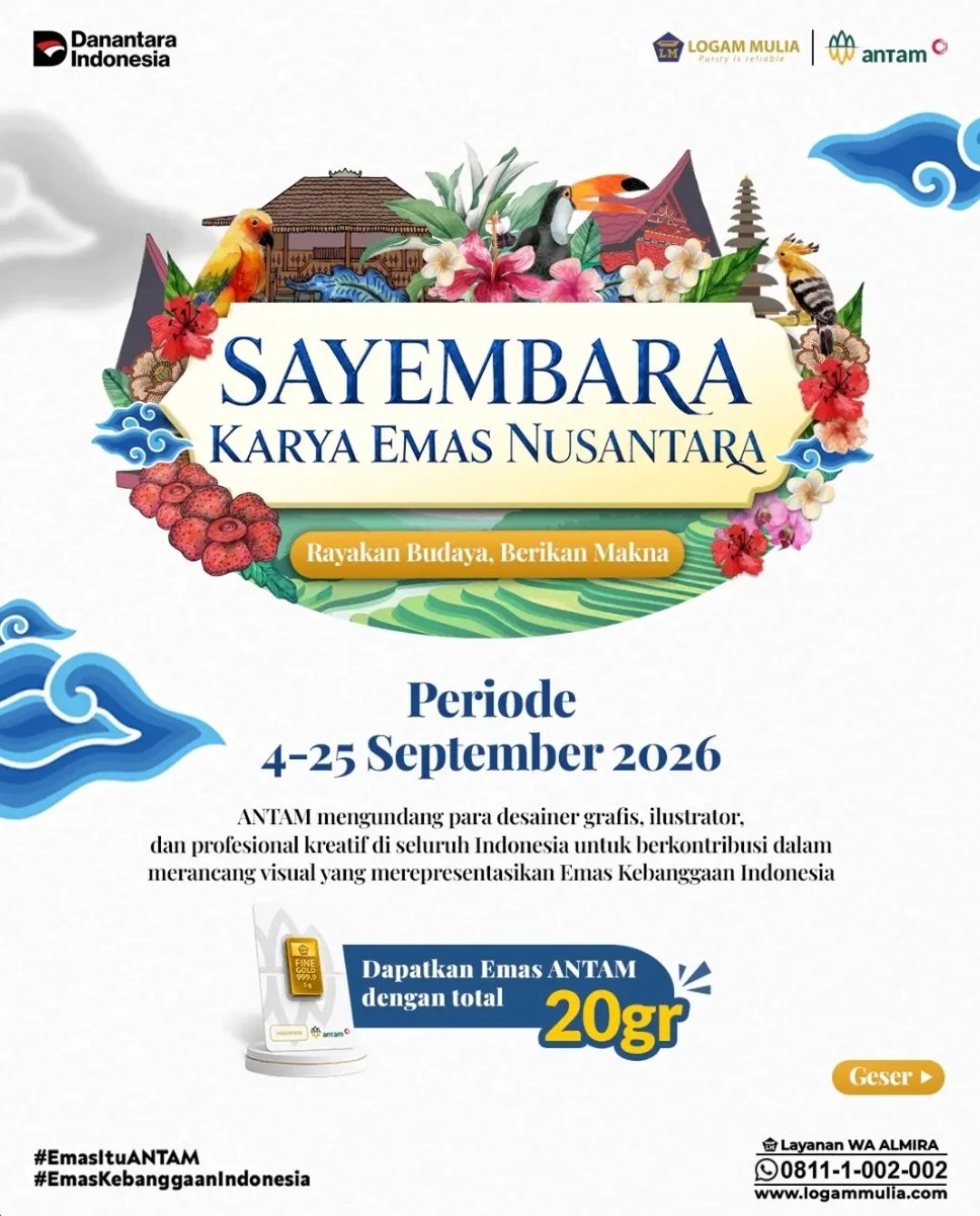 Poster SAYEMBARA KARYA EMAS NUSANTARA