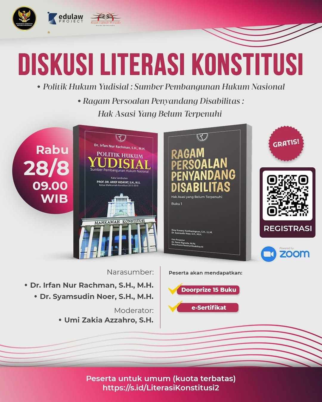 Diskusi Literasi Konstitusi Seri #2: Politik Hukum Yudisial dan Hak Penyandang Disabilitas