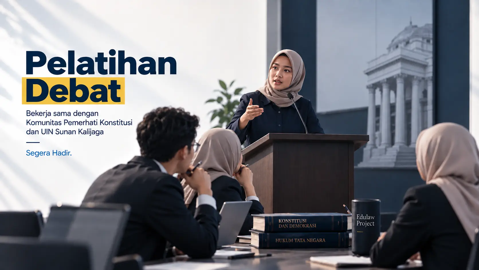 Poster Pelatihan Debat