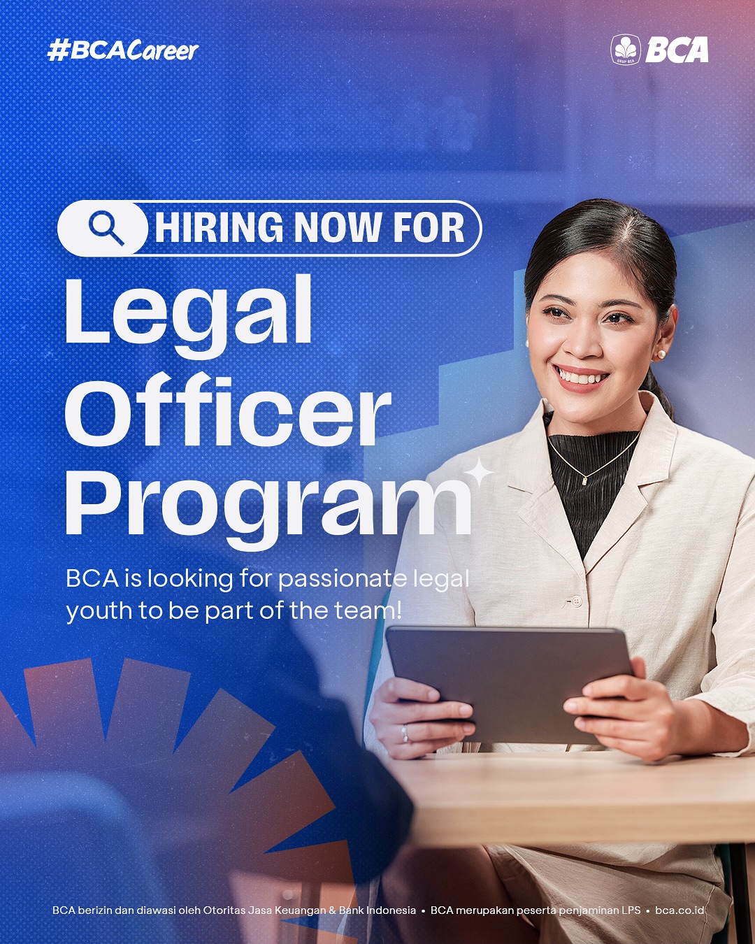 Poster Legal Officer Program BCA 2026