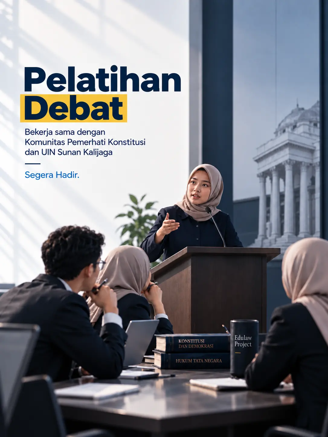 Poster Pelatihan Debat