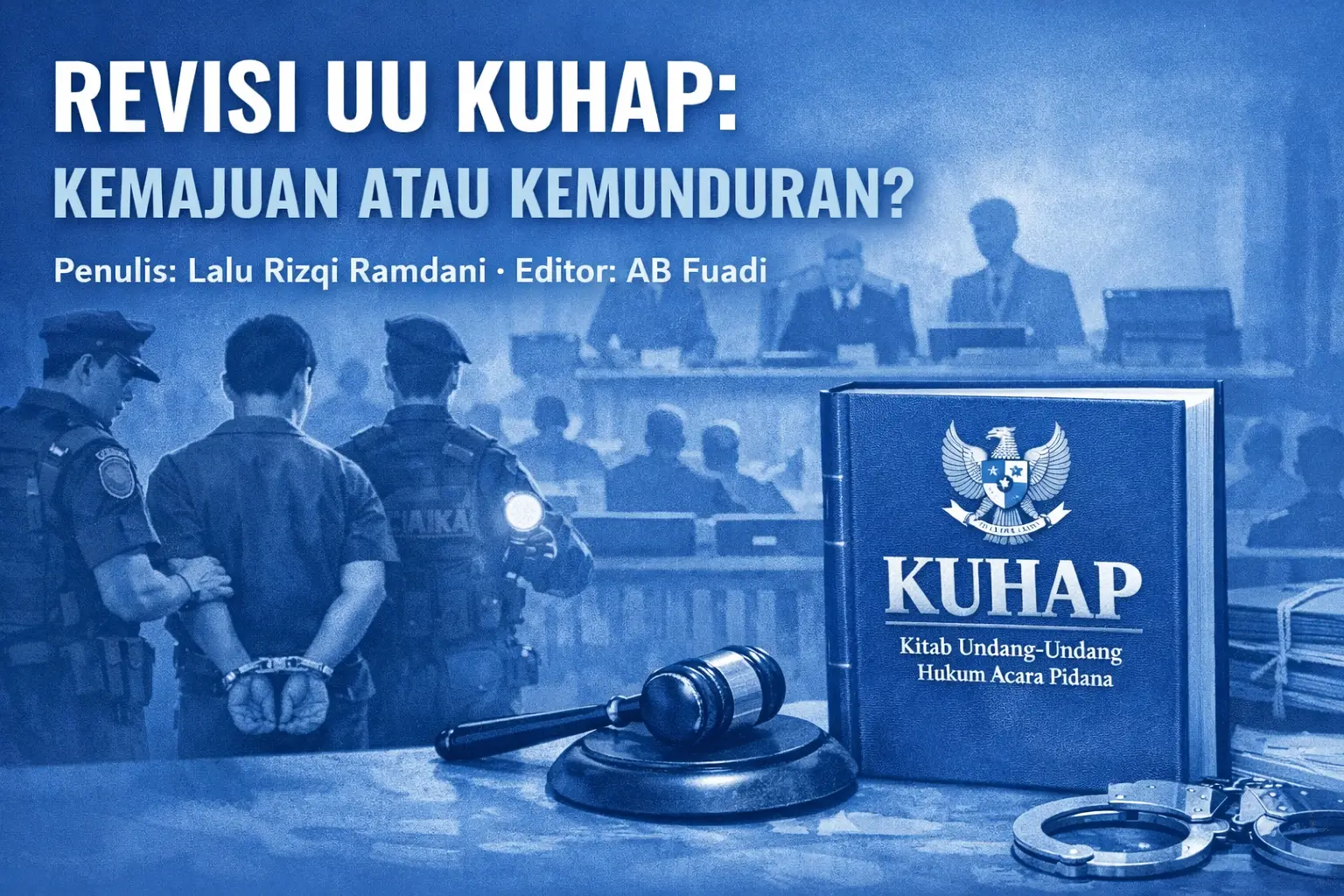 REVISI UU KUHAP: KEMAJUAN ATAU KEMUNDURAN?